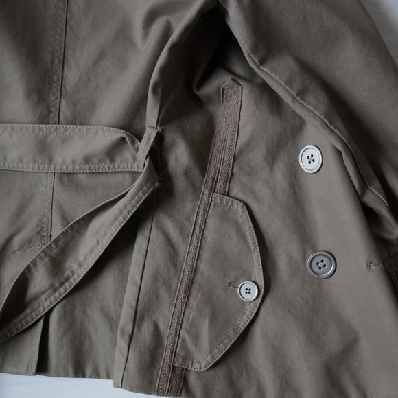 Armani Exchange A/X Trench Coat Jacket Size XS - Picture 7 of 8